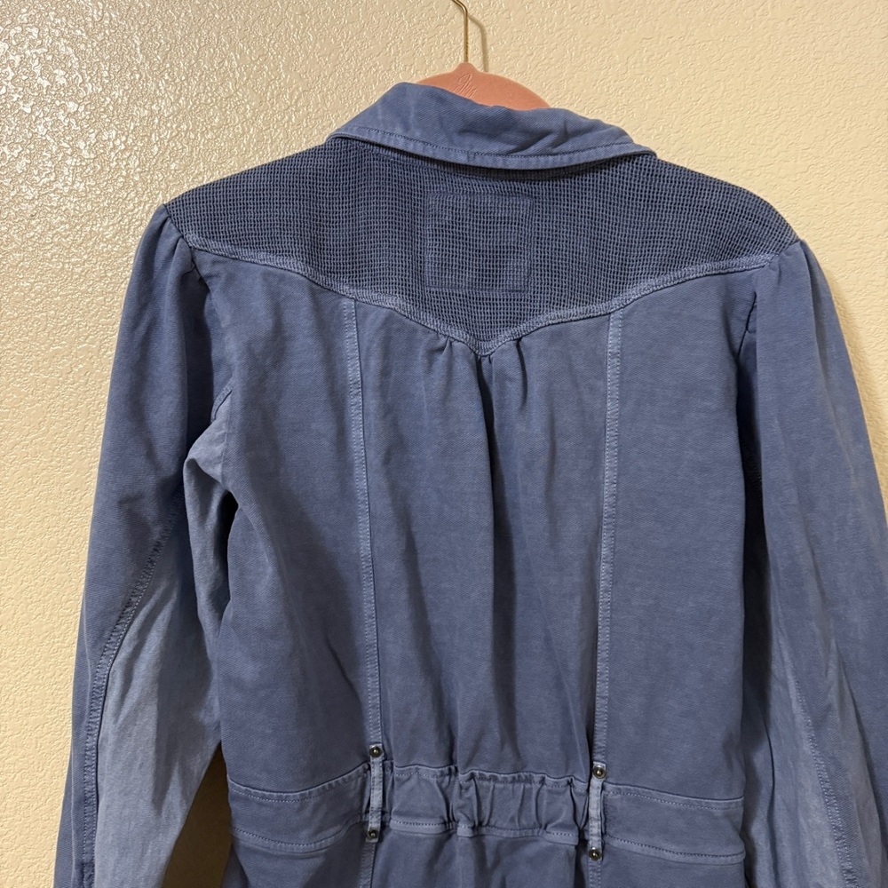Grey‎ State Apparel Washed Indya Dress in Gray Blue Sz Small - Picture 8 of 11